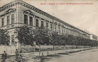 Baja, Magyar kir. állami tanítóképezde az Internátussal (EK)