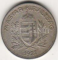 1927. 1P ezüst T:2-/3+