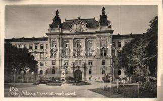 Pécs Zrínyi Miklós reáliskola és nevelő intézet