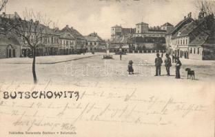 Bucovice, Butschowitz; main square