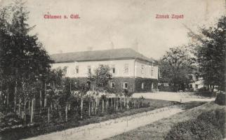 Chlumec nad Cidlinou, Zámek Zapec / castle