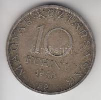 1948. 10Ft Ag "Széchenyi" T:2-