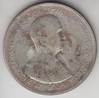 1930. 5P Ag "Horthy-jobbra" T:3-