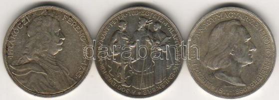 1935-36. 2P "Pázmány, Rákóczi, Liszt" sor ezüst T:2