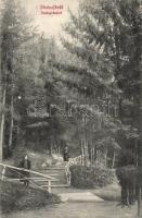 Stószfürdő promenade