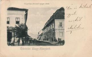 Nagybánya Main square, Divald (EK)