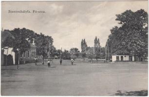 Szentmihályfa main street