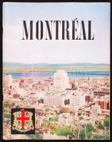 Cca 1950 Montreált bemutató színes kiadvány, angol, francia nyelven, utolsó lapok hibásak