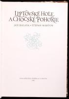 Ján Halasa Stefan Marton: Liptovskéhole a Chocské Pohorie. 1958