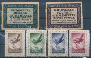 12 db magyar levélzáró 2 stecklapon