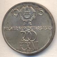 1975. 200Ft Ag "Felszabadulás" tokban T:BU