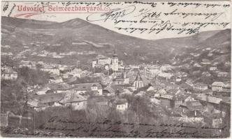 1899 Selmecbánya Szentháromság-szobor / Trinity statue