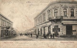 Sátoraljaújhely, Rákóczi utca, Nagy Ferenc üzlete (fa)