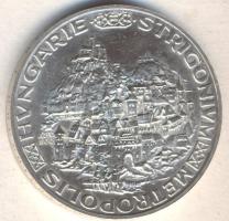 Peternák Gusztáv (1928-) 1988. "MÉE Budapest / Hungarie Strigonium Metropolis" Ag(0.800)/25g emlékérem (42,5mm) T:BU