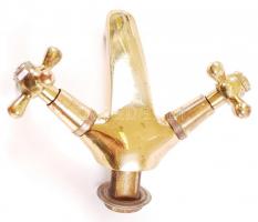 Régi réz csap, 21×21 cm