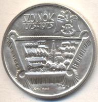 Nagy István (1920-) / Hunya Zoltán / ÁPV 1975. "MÉE VI. Vándorgyűlése Szolnok" Ag emlékérem (25.51g/0.800/42.5mm) T:1