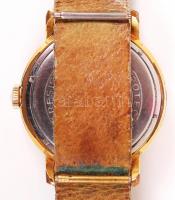 Poljot 17 köves férfi karóra, szíjjal