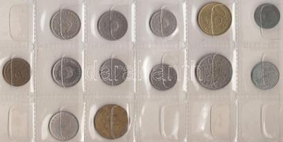 45db-ból álló hobbigyűjtemény éremberakóban, pár jobb darabbal és kettő Ag is T:vegyes