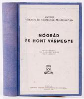 A Magyar Városok és Vármegyék Monográfiája: Nógrád és Hont Vármegyék. Fel.szerk.: Dr. Ladányi Miksa. Budapest, 1934. A Magyar Városok Monografiája Kiadóhivatala. Jó állapotban, amatőr vászonkötésben.