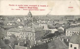 Szeged, reklám: Földes-féle Margit krém (Rb)