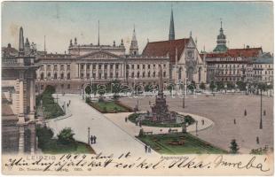 Leipzig, Augustusplatz / square (Rb)