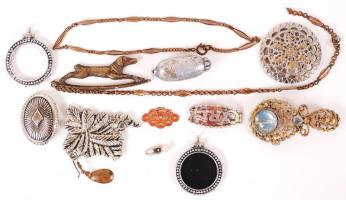 Vegyes mini bizsu tétel, összesen: 11 db