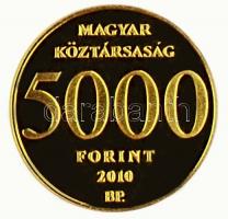 2010. 5000Ft Au "Erkel Ferenc" (0.5g/0.999) T:P Dísztokban tanúsítvánnyal!
Hungary 2010. 5...