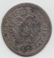 Ausztria 1690. VIKr Ag "I. Lipót" T:2- Austria 1690. VI Kreuzer Ag "Leopold" C:VF