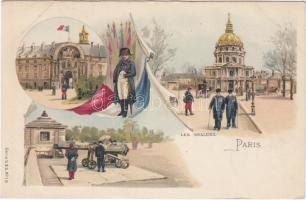 Paris, Les Invalides, Napoleon litho