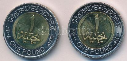 Egyiptom 2010. 1Ł "Tutuanhamon" + 1Ł "Tutanhamon sólyom melldísze" multicolor T:...