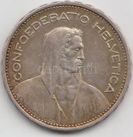 Svájc 1932B 5Fr Ag T:2-
Switzerland 1932B 5 Francs Ag C:VF