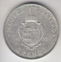 1935. 2P Ag "Pázmány" T:2
