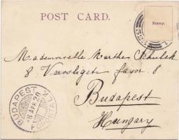 1898 London minicard (11.5 × 9 cm)