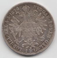 Ausztria 1878. 1Fl Ag "Ferenc József" T:2,2- Austria 1878. 1 Florin Ag "Franz Joseph" C:aXF