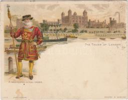 1898 London litho minicard (11.5 × 9 cm)