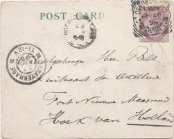 1898 Southampton litho minicard (11.5 × 9 cm)