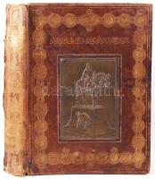 Árpád és az Árpádok. Történeti emlékmű. Szerkesztette Csánki Dezső, Árpád vezér halálának ezredik évfordulója alkalmával, Thaly Kálmán kezdeményezésére és támogatásával. Bp. 1907. Franklin. 1 t. címkép + XVII + [3] + 396 + 1p. + 40 melléklet Aranyozott, kiadói egészbő kötésben, viseltes állapotban