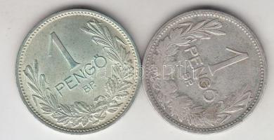 1926-1938. 1P Ag (2x) T:2,3