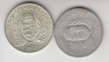 1926-1938. 1P Ag (2x) T:2,3