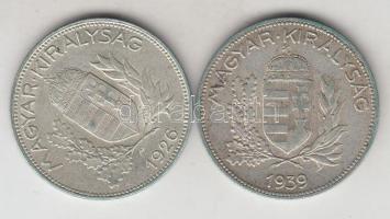 1926-1939. 1P Ag (2x) T:2,2-