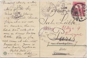 Liechtenstein / National flag of Liechtenstein. HGZ & Co. No. 11671. Emb. litho (EK)