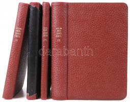 Mákzór Imádságos könyv I-IV. Budapest é.n. Schlesinger Jozs. könyvkeresk