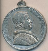 Németország 1854. "IX. Pius pápa / A szeplőtelen fogantatás dogmája" fém emlékérem (41mm) szign.: SEBALD F., DRENWETT T:2-  Germany 1854. "Pope Pius IX / The Dogma of the Immaculate Conception" metal commemorative medallion (41mm) sign.: SEBALD F., DRENWETT C:VF