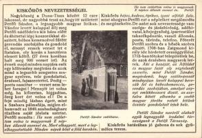 Kiskőrös nevezetességei, Petőfi Sándor szülőháza