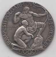 Reményi József (1887-1977)/Berán Nándor 1926. "Budapesti Polgári Lövész Egyesület fém emlékérem...