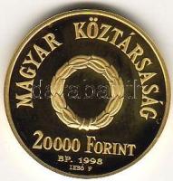 1998. 20.000Ft "Batthyány" arany 6,982g T:PP Csak 5000db! R!