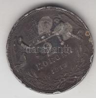 1913. 2K Ag "Ferenc József" T:2,2- ph