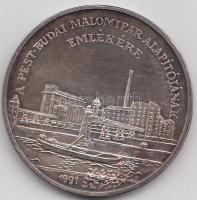 Lebó Ferenc (1960-) 1991. "Széchenyi István A Pest-Budai Malomipar Alapítójának Emlékére" ...