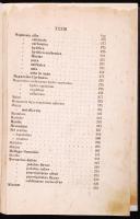 Magyar Gyógyszerkönyv. Első kiadás. Budapest 1871. Címlap és több levél hiányzik.