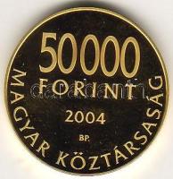 2004. 50.000Ft "EU" arany 13,964g T:PP Csak 7000db! R!